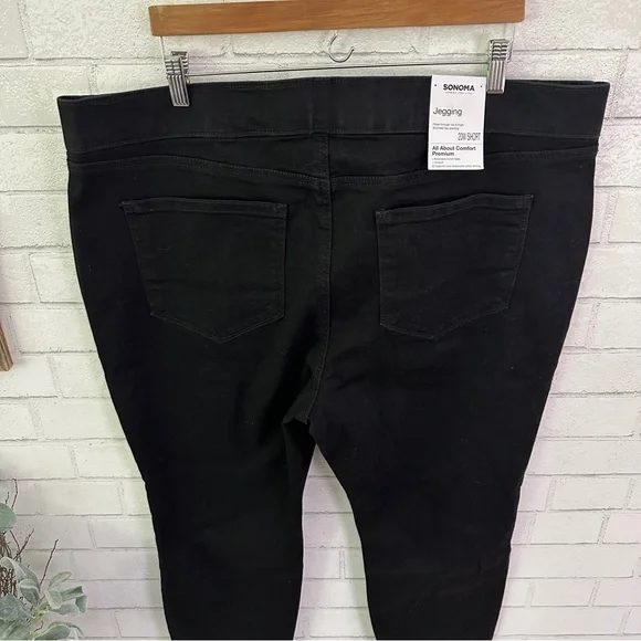 SONOMA Black Pull On Jegging - Picture 8 of 10